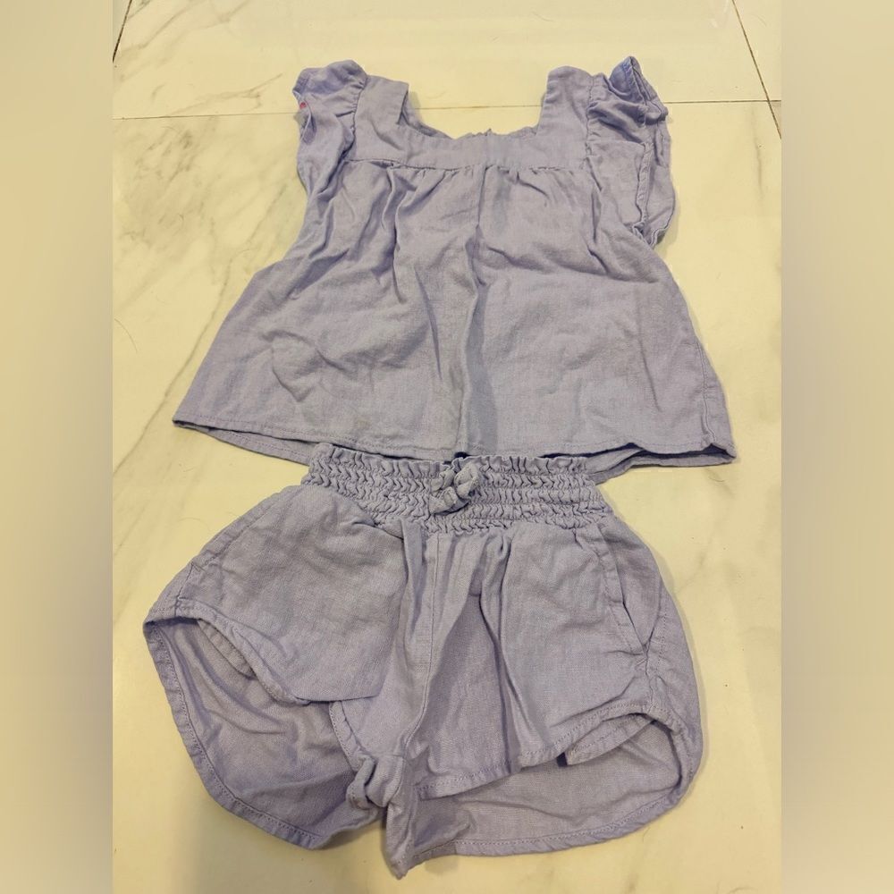 Purple matching set girls #16
